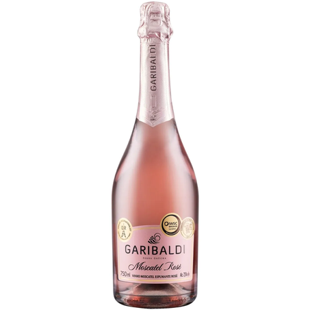 Espumante garibaldi 750ml moscatel rose
