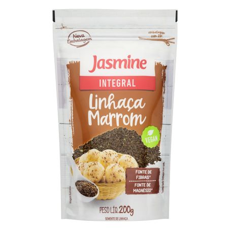 LINHAÇA MARROM INTEGRAL JASMINE