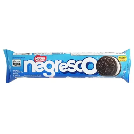 Biscoito nestle negresco recheado baunilha 90 gr