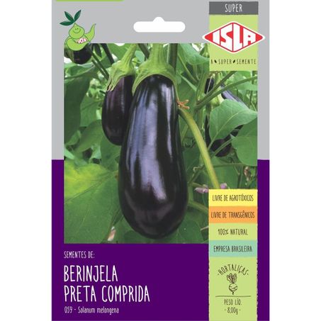 Semente Isla Berinjela Preta