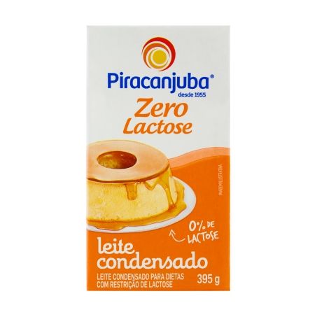 Leite condensado piracanjuba zero lactose 395 gr