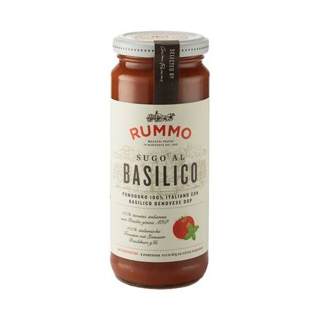MOLHO RUMMO DE TOMATE COM MANJERICÃO 340G