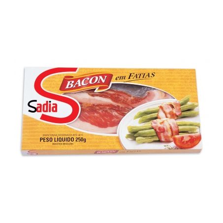 Bacon sadia fatiado 250g