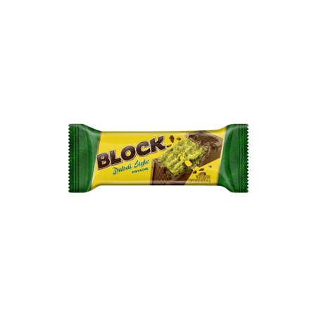 CHOCOLATE ARCOR BLOCK CHOCOLAT PISTACHE 45G