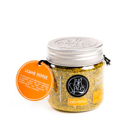 Especiarias Lemon Pepper Br Spices 100G