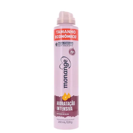 Desodorante aerossol monange hidratação intensiva 200ml 360-0