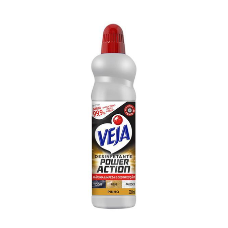DESINFETANTE VEJA POWER ACTION PINHO 500ML