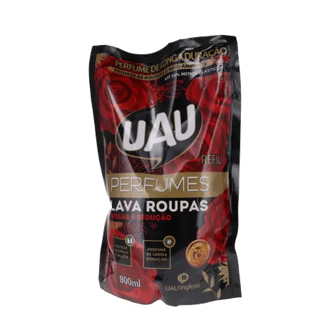 Lava Roupas Uau Líquido Rosas e Sedução Sachê 800ml 
  360-1