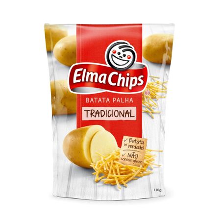 Batata palha elma chips tradicional 100g