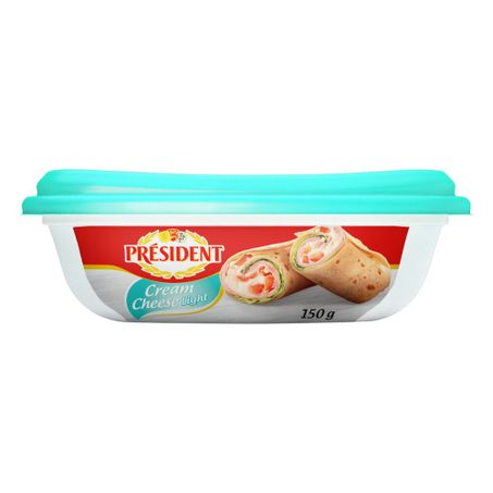Queijo president 150gr cream cheese light