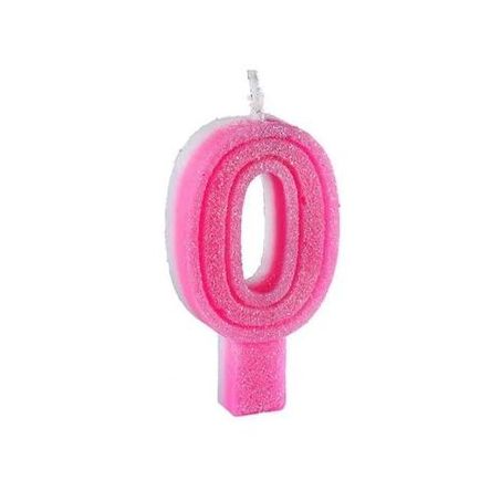 VELA TUBE ROSA N.0 CONFESTA 