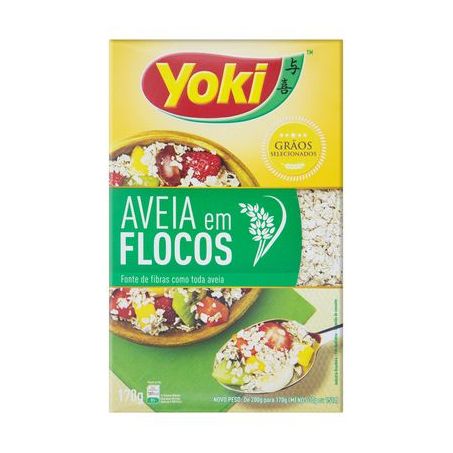 AVEIA FLOCOS YOKI 170G