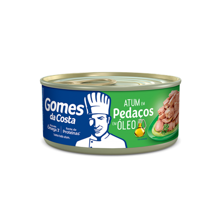 ATUM GOMES DA COSTA EM PEDACOS EM OLEO 170GR