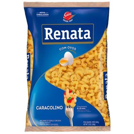 Massa cort renata 500g caracolino