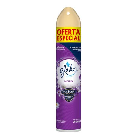 Odorizador glade lavanda 360ml
