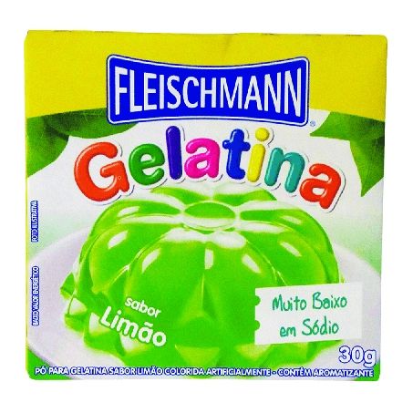GELATINA FLEISCHMANN 30G LIMÃO