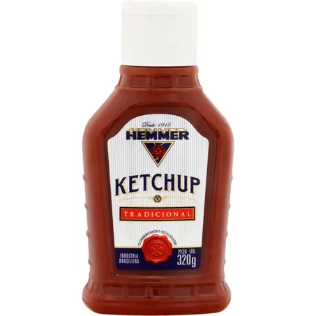 Ketchup Hemmer Tradicional Squeeze 320gr
