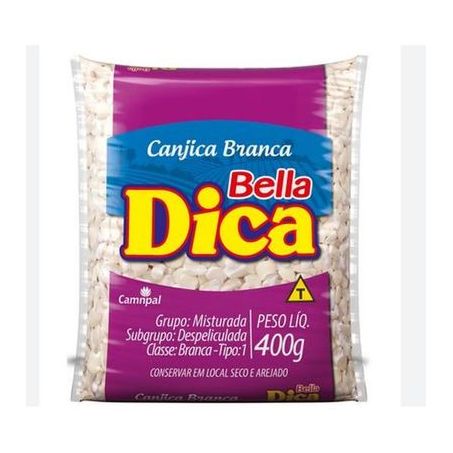 Canjica bella dica branca 400g