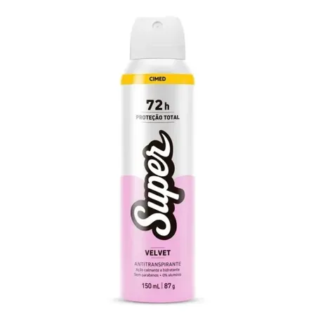 Desodorante cimed super 150ml velvet