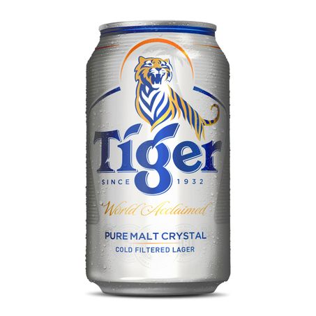 Cerveja tiger puro malte lt 350ml
