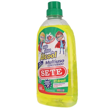 Sabão líquido sete de alcool 900ml 360-3