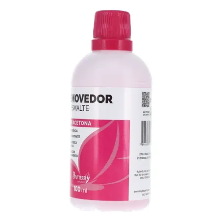 Removedor esmalte butterfly sem acetona 100ml 360-5