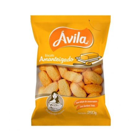 BISCOITO AMANTEIGADO 250GRS AVILA