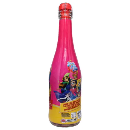 Espumante spunch 660ml zero alcool liga da justica 360-15