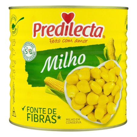 Milho verde predilecta lata 1,7 kg
