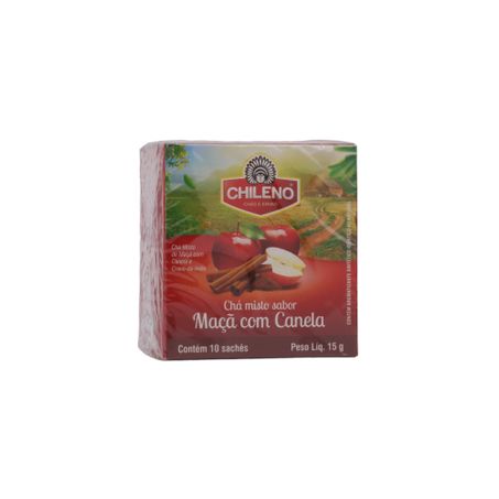 Chá Misto Chileno Maça com Canela Caixa com 10un - 15gr 360-58