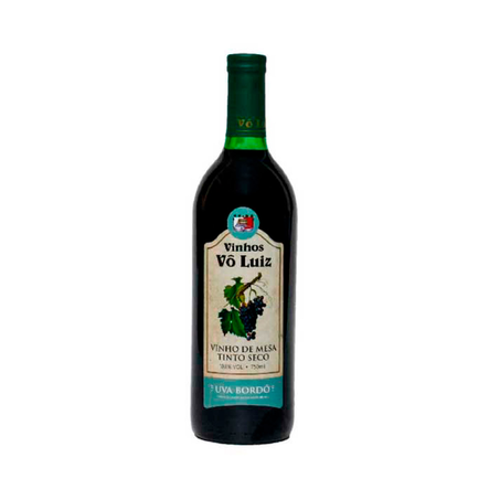 Vinho Tinto Brasileiro Vô Luiz Blend 750ml