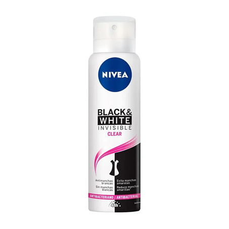 DESOD AERO NIVEA FEM INVISIBLE CLEAR 150ML