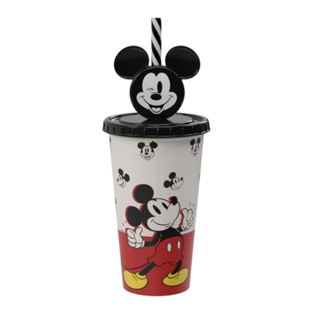 Copo Plasútil 500ml - Com Pin Mickey - Ref. 17440