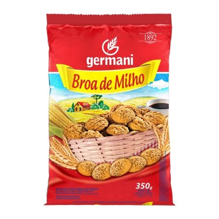 Biscoito germani broa de milho 300g*.