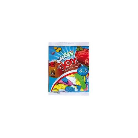 Balao happy&joy sortido 6.5 50un
