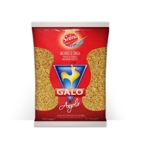 MACARRÃO GALO ARGOLINHA 2 500G