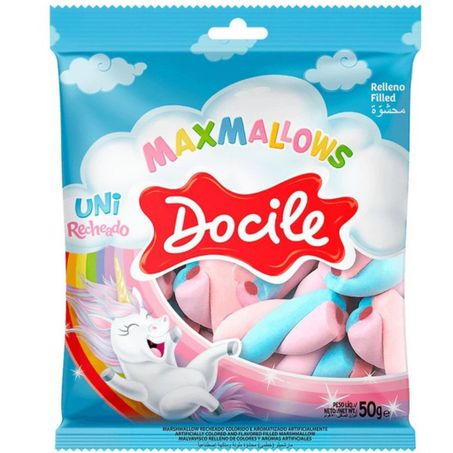 Bala maxmallows docile 50g unicornio recheado
