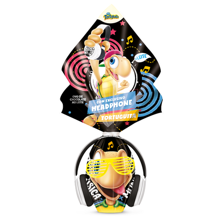 Ovo De Chocolate Arcor Tortuguita Headphone 100g 
 