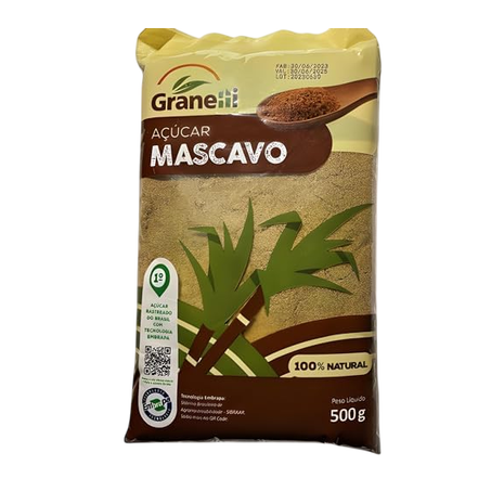 Açúcar Granelli Mascavo 500g
