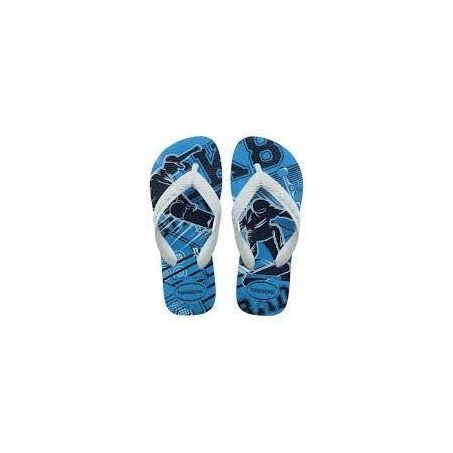 Sandália Havaianas Kids Athletic Turquesa 27/28