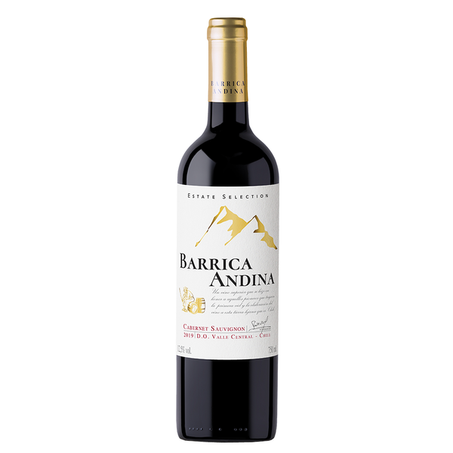VINHO BARRICA ANDINA CABERNET SAUVIGNON 750ML