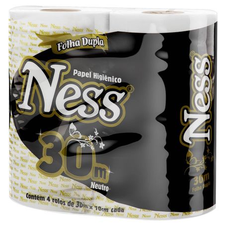 PAPEL HIG NESS 30M FOL DUPL NEUTRO 04UN 360-2