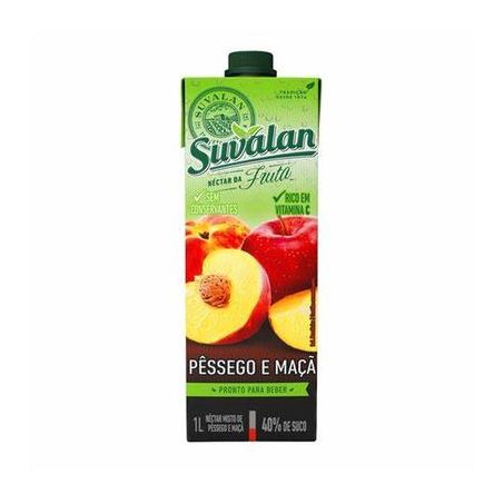 Nectar suvalan 1l pessego e maca