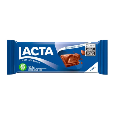 Chocolate lacta ao leite 50.1g