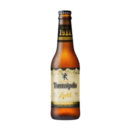 Cerveja therezópolis 355ml puro malte gold premium lager
