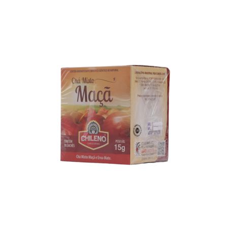 Chá Misto Chileno Maça Caixa com 10un - 15gr 360-6
