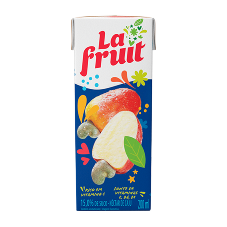 SUCO LA FRUIT 200ML CAJU