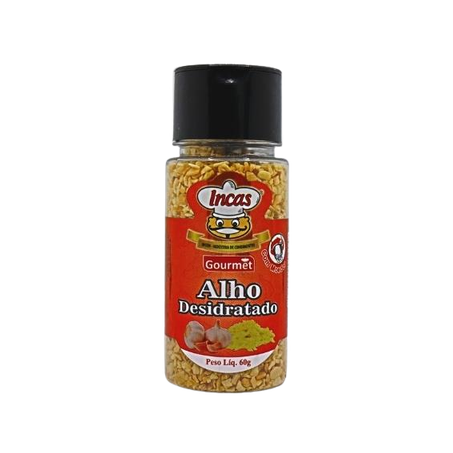 Tempero alho desidratado Incas 60g