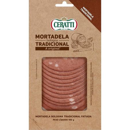 Mortadela bologna ceratti fatiada 150g