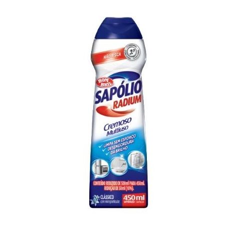 Saponáceo Sapólio Cremoso Radium Classico 450ml
